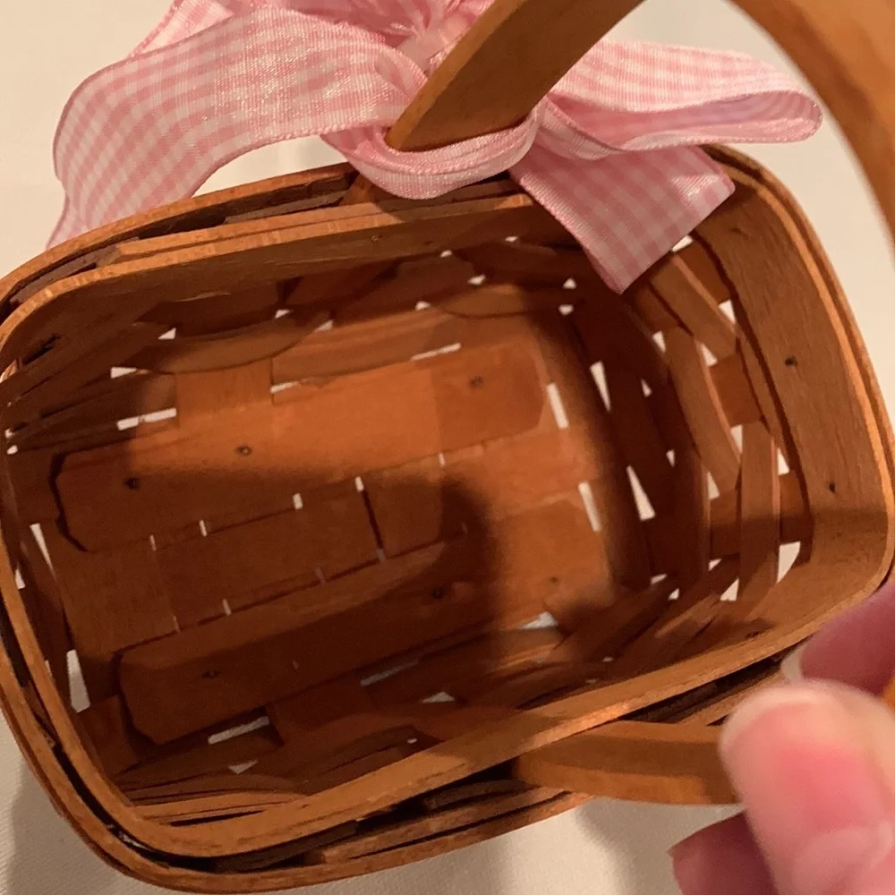 Longaberger 1995 Horizon Of Hope Cancer Basket. First In The Series. RARE
